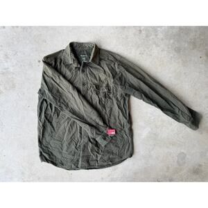 Eddie Bauer Heavyweight Button-Up Shirt (L Tall)